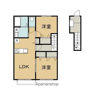 WILL桜【203号室】の間取り
