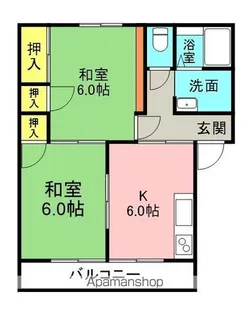 スターリッチハイツ【206号室】の間取り