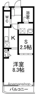 VIVACE Ⅵ【3階】の間取り