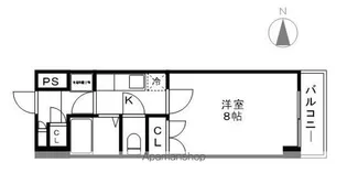 1Kの間取り画像