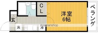 刀根山ドミトリー【3階】の間取り