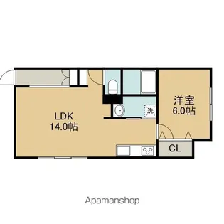 RACTASⅠ【2階】の間取り