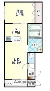 フォルテッシモ【2階】の間取り
