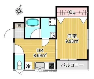 サンフォーレ 5号棟【1階】の間取り