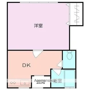 スマイニー夕顔瀬【201号室】の間取り
