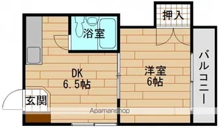 水上ビル【2階】の間取り