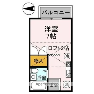 東京都杉並区久我山3丁目【アパート】の間取り