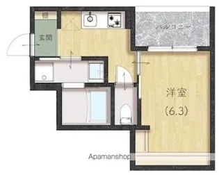 Comfort三吉南【2階】の間取り