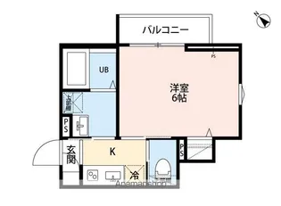 ROBOT HOME 鎌ケ谷【301号室】の間取り