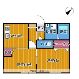 エスポワール【103号室】の間取り