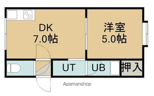 ビラミカエル3【205号室】の間取り
