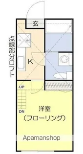 ヴァンタジオM【1階】の間取り