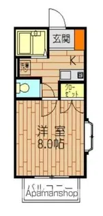 シティハイツ片江【2階】の間取り