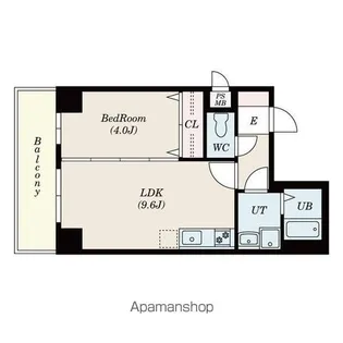 マノアール今池【4階】の間取り