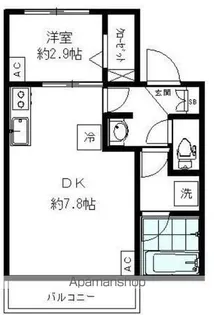 IKI新八柱【3階】の間取り