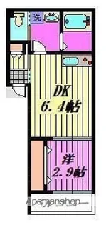 MARK DUO三郷【1階】の間取り