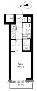 GENOVIA東向島SKYGARDEN【3階】の間取り