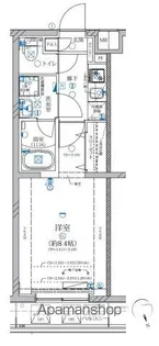 東京都中野区江原町1丁目【マンション】の間取り