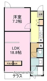 AXIS【4階】の間取り