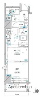 LE’A横濱ミッドスクエア【3階】の間取り