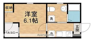 スマーブル武蔵野Ⅱ【2階】の間取り
