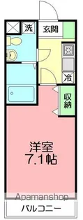 サザンクロス【1階】の間取り
