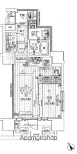 フェローネ入谷【8階】の間取り