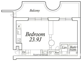 アスタルテ上原【1階】の間取り