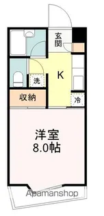 カーサ88小田原【1階】の間取り