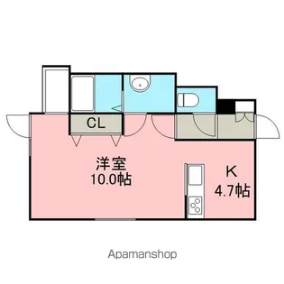 HANA【302号室】の間取り