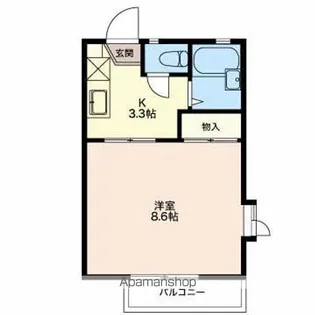 フレグランスしんEF【2階】の間取り