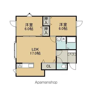 ライフステージTAKUYUⅡ【102号室】の間取り
