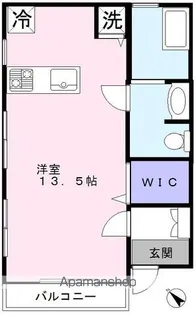 ヒルトップテラス【1階】の間取り
