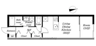 仮)草津市東矢倉PJ【201号室】の間取り