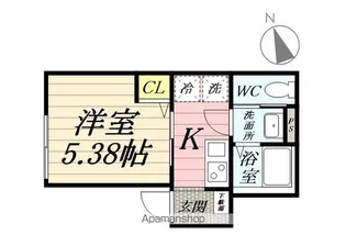 パークメゾン鶴見【2階】の間取り