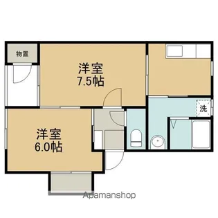サンベルエール【1階】の間取り