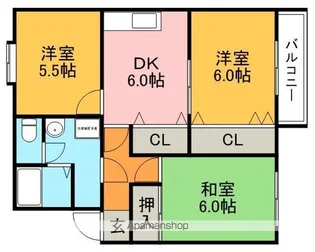 渋谷レジデンスⅠ【106号室】の間取り