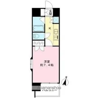 リエス伏見【506号室号室】の間取り
