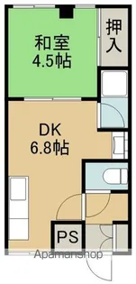 マンション永興【204号室】の間取り