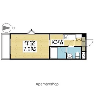 エル・ミオーレⅠ【607.号室】の間取り