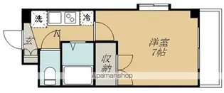 ユーヒルズ【401号室】の間取り