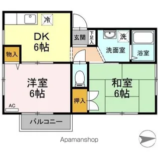 ロイヤルステージ Ⅱ【1階】の間取り