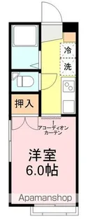 コンフォート弥生【206号室】の間取り