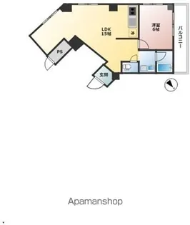元代々木桜苑マンション【3階】の間取り