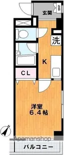パークサイド見次第1レッツビル【1階】の間取り