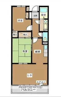 プレミオ横浜【3階】の間取り