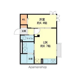 FORT Ⅲ【1階】の間取り