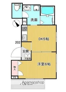 アロン・ド池尻【2階】の間取り