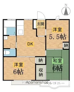 スプリングヒル【1階】の間取り