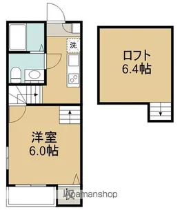 LUNA HOUSEⅡ【2階】の間取り